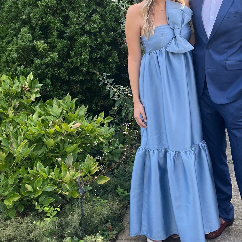 Betina Bow blue dress